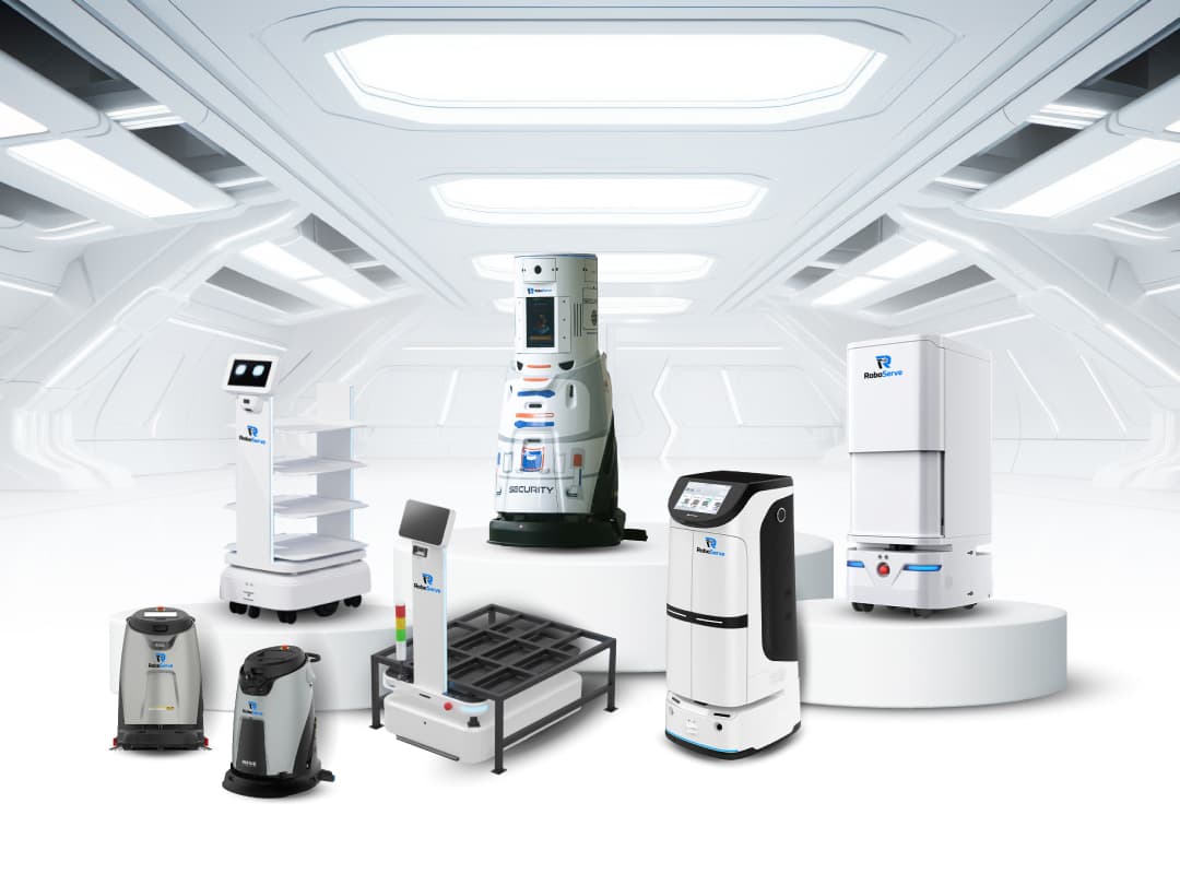 RoboServe robot fleet