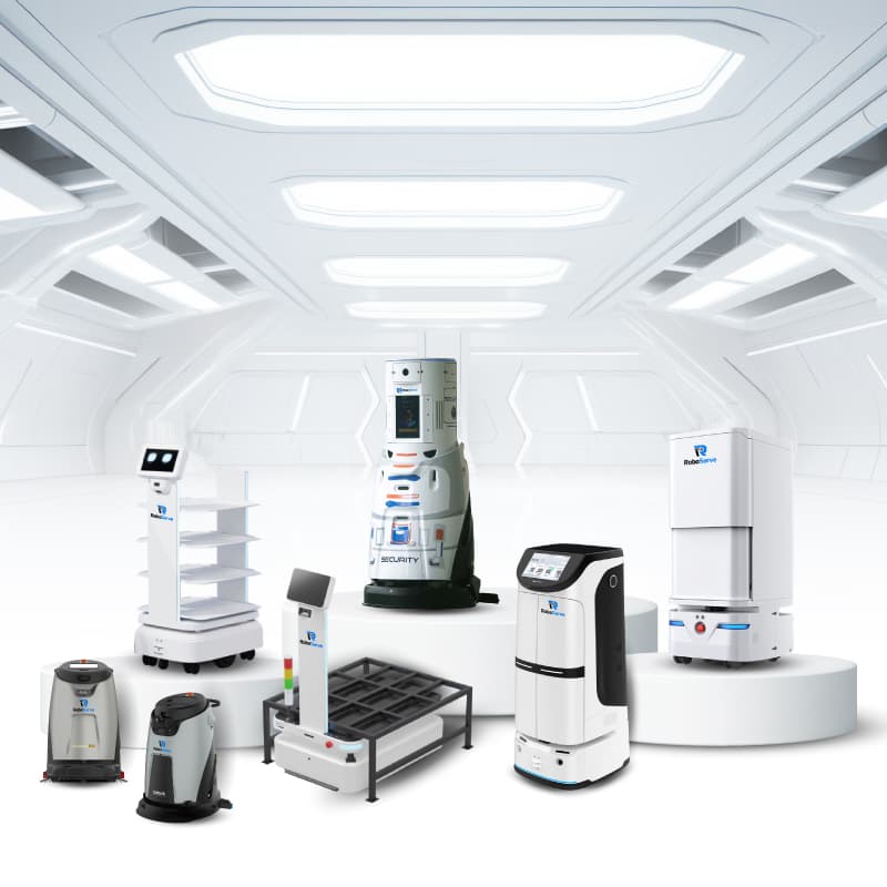 RoboServe robot fleet